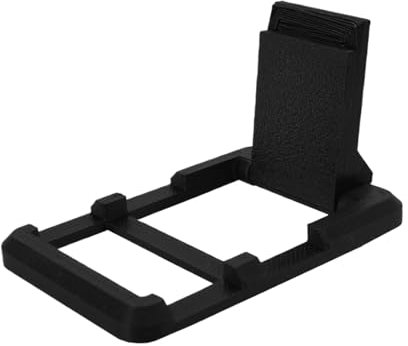 Generico Folding Phone Stand, Foldable Cellphone Holder, 1.57x0.43x2.56 Inches Portable Smartphone Kickstand, Fold Phones Rack for Dining Table, Bedside, Study Desk, Video Calls, Watching