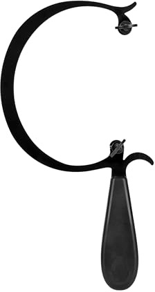 Curved Jeweler's Saw Frame Set Adjustable Tool for Metal Wood Wax Cutting DIY