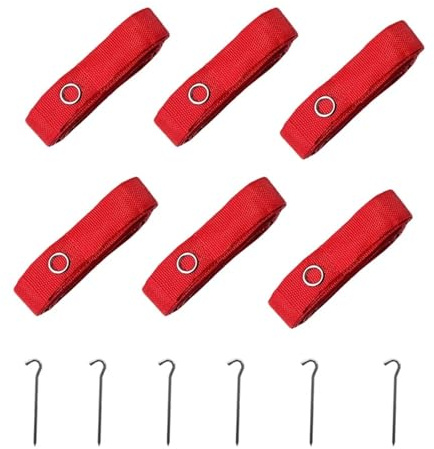 Beachvolleyball Linien 6Pcs Beachvolleyball-Linien Ausrüstung Tragbare Linien Markierung Gericht Marker for Training Outdoor-Sport