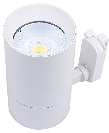 BLAUPUNKT Spot 1‑phase, 12W, 1200 lumens, 4000K Blanc Naturel, Neutre, Lumière du jour, pour rail, Lampe pour système sur rail, Spot IP20, Mise en valeur, Boutiques, Bureau – BLANC