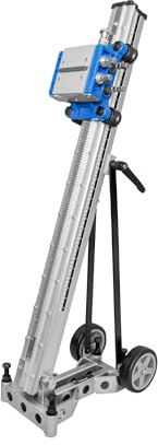 MSW Kernbohrständer 0 bis 45° neigbar Bohrdurchmesser bis 480 mm Hub bis760 mm 2 Rollen mobiler Bohrständer Diamant-Bohrständer
