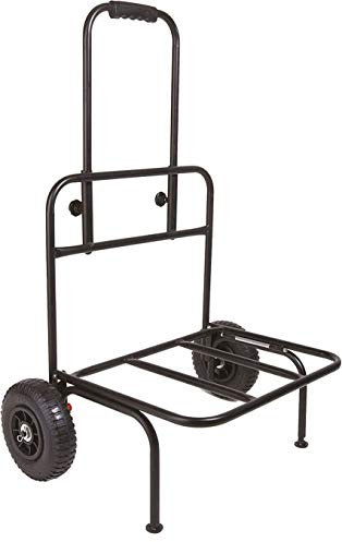 Lineaeffe Carrelli Porta Accessori da Pesca Carrello in Metallo 100 x 35 x 50 cm