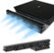PS4 Pro Turbo Fan Cooler, ElecGear external USB cooling fan, 5 cooling fans, auto air circulation, cooling, thermal protection, for Sony PlayStation 4 Console