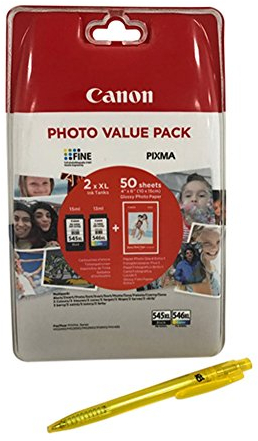 Druckerpatronen für Canon Pixma TS205 TS305 TS3150 TS3151 Black/Color XL Black