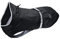 HUNTER Hunde-Regenmantel UPPSALA RAIN, Farbe: schwarz, wind- & wasserfest, anpassbarer Bauchgurt, reflektierend, elastische Beinschlaufen, kompakt verstaubar, leicht zu reinigen, waschbar, Größe: 55