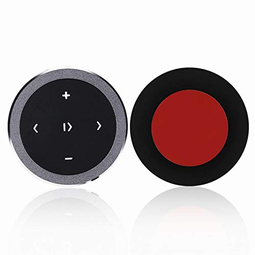 ciciglow Auto-Lenkrad-Kit, Drahtlose Bluetooth 4.0-Fernbedienung Lenkrad-Fernbedienung Medientaste für Handy-Tablet