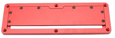 Electric Circular Saw Flip Cover Plate Flip-Floor Table Special Cover Plate Adjustable Aluminium Insert Plate for Table Saw