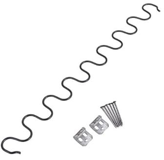5 stücke Sofa Stuhl Ersatzfedern, Möbelfeder mit Clips, 40 cm 45 cm 50 cm 55 cm 60 cm 65 cm 70 cm 75 cm 80 cm 85 cm 90 cm langes Ressort (Size : 60cm)