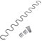 5 stücke Sofa Stuhl Ersatzfedern, Möbelfeder mit Clips, 40 cm 45 cm 50 cm 55 cm 60 cm 65 cm 70 cm 75 cm 80 cm 85 cm 90 cm langes Ressort (Size : 60cm)