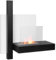 Moritz Ethanol Kamin Wandkamin I 75 x 66 x 27 cm L-Form I 1,5 Liter Brenner I Bioethanol Kamin I Bio Ethanol Kaminofen Indoor Outdoor I Innen Außen I Bioethanol Brenner I Brennertopf