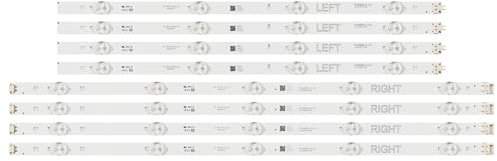 LUNCHS Tira LED compatible for LG 49UM7000PLA 49UN73506LB 49UK6200PLA HC490DGG-SLTLB-719X LC49490134B LC49490135B HC490DGG-ABWL1 LC49490136A 137A