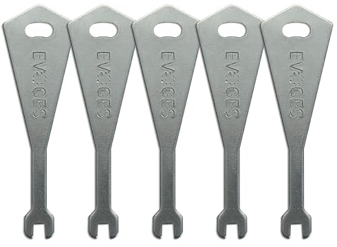 Evoges Test Fish Key For Secret Emergency Light Grid Switches Replacement Key (Pack of 5)