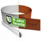innogard 6011-004 – Rasenkantenband – aus Corten-Stahl – Höhe 15 cm, Rost-Garten-Deko – Beet-Begrenzung mit 5 m Länge