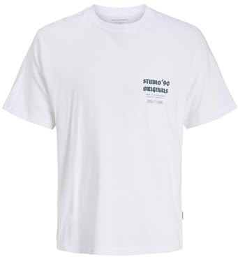 JACK & JONES Jormeadows Typo Tee Ss Crew Neck