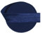 5 10 Yards 3/4 20 mm solide glänzende umklappbare elastische Spandex-Satinbänder zum Haargummi, Stirnband, Kleid, Nähen, Spitzenbesatz, Marineblau, 5