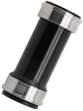 Lecreatekit Tretlager aus Aluminiumlegierung für DUB PF86.5/92, mittlere Lager-Dichtung mit schwarzem Finish für Rennräder und Mountainbikes