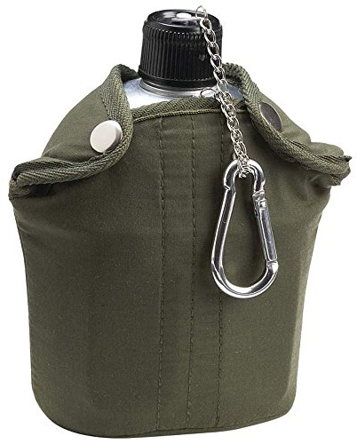 CN Outdoor Feldflasche Outdoor Army Trink Flasche ca. 0.8 L Grün Oliv