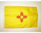 AZ FLAG Drapeau Nouveau-Mexique 45x30cm - PAVILLON Etat américain - USA - Etats-Unis 30 x 45 cm Haute qualité