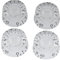 Musiclily Metrisch Gitarre Knöpfe Potiknöpfe Speed Knobs Volume Tone Potikopf für Epiphone Les Paul SG Import E-Gitarre, Transparent (4 Stück)