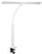 FeinTech LTL00320E Große LED Schreibtisch-Lampe 80 cm dimmbar Klemmfuß