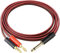 MEIRIYFA Câble haut-parleur 6,35 mm à 4 mm fiche banane, Cordon de fil de haut-parleur 1/4 TS Câble audio Câble d'enceinte HiFi OFC - 2 M (6,35 à 4 mm fiche banane)