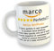 tazza Mug Recensione Amico PERSONALIZZABILE CON NOME Colazione Idea Regalo divertente Decorazioni Buona Giornata Amicizia Best Friend Migliore Amico Natale Compleanno
