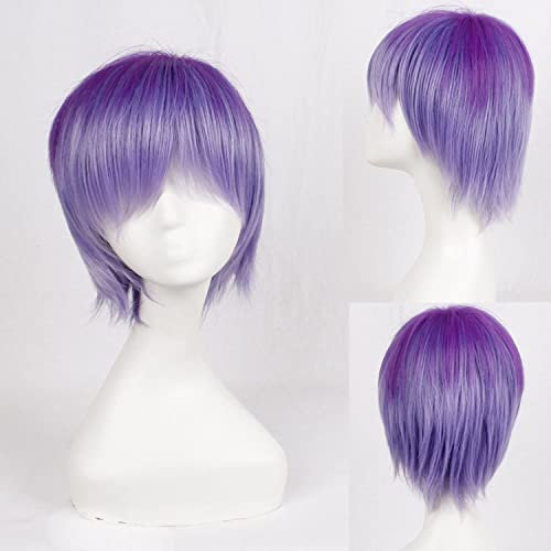 Wig for Wedding Shooting Runway Catwalk Interview Cos Wig Lolita Wig Universal Long Curly Straight Short Hair Multi Color:Pl-174