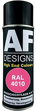 Alex Flittner Designs Rostschutzlack 4in1 RAL 4010 Telemagenta Metall Schutzlack Spray Rostschutzfarbe Sprühdose