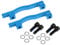 Harilla 2 Pieces 203mm Front & Rear Disc Brake Mount Adaptor, Blue