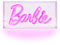 Barbie LED Neon Light - Officially Licensed Free Standing or Wall Mountable Pink Light Sign - Play Makeup Room Accessories and Decor for Bedroom| Paladone