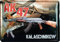 WOGEKA ART Retro Blechschild - KALASCHNIKOW AK47 - Deko Schild als Geschenkidee für zu Geburtstag Weihnachten 20x30 cm Vintage Metallschild 900