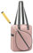 KENANLAN Tennistaschen Damen, Badmintontasche, Badminton-Sporttasche, Tennis-Umhängetasche Damen und Herren, halten Tennisschläger, tragbare Outdoor-Sport-Fitnesstasche (Rosa)