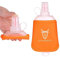UTOBEST running soft flask,agua botellas flexible plegable,apto para Chaleco para correr,fácil de limpiar,Sin goteo agua,Comodos y sin sabor a plastico，BPA free，150ml/200ml/250ml/350ml/500ml