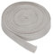 PATIKIL Baumwollband Baumwolle Gurtband 15mm x 9m, Schrägband Baumwoll Nahtband Köperband Saumband Einfassband Stoffband Webband zum Nähen für DIY Basteln Stricken Verpackungen, Hellgrau