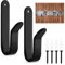 PEUTIER 2 Stück Snowboard Wandhalterung, Snowboard Wandhalter Snowboard Display Rack Snowboard Zubehör für Skiboard Longboard