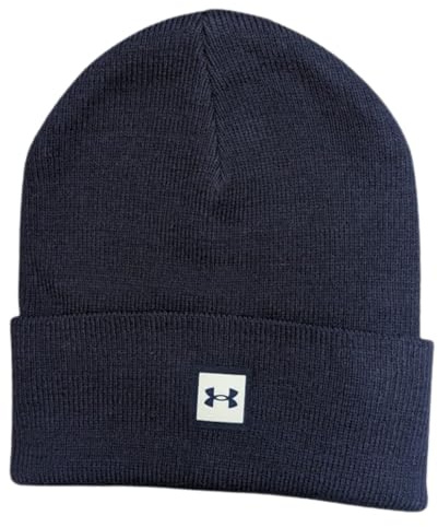 Under Armour UA Truckstop Beanie Navy Warm Winter Unisex, blau, One size