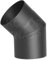Kolor Rauchrohr Ofenknie Ofenrohr Bogen Rosette Abgasrohre Kaminofenrohr mit Farbe beschichtet 100-150 mm Bogen 45 Bogen 90 Rosette Rohr 250 Rohr 500 Rohr 1000 mm (Bogen 45°, Ø 150 mm)