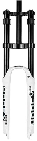 MTB Bike Air Fork Front Fork DH Double Shoulder Fork 26 27.5 29 Inch 9X100MM Quick Release C,26in