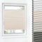 Jalousiescout Wabenplissee ohne Bohren Verdunklung—Thermo plissee Klemmfix Zweifarbig 40x140cm Creme-Weiß, Sonnen-, Sicht- & Hitzeschutz Jalousie verdunklung für Fenster & Tür