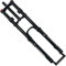 26/27,5/29 Pouces DH Vélo de Montagne Fourche Air Suspension VTT 160mm Voyage Fourches Avant Vélo Fourche Double Couronne Verrouillage Manuel QR 9mm (26in,with Damping)