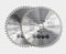250mm Circular Saw Blade, TCT High Carbide Alloy 2Pcs 48T, 60T x 30mm Bore Saw Disc Blade,High Hardened Sharp Circular Saw Blade for Natural Hard Soft Abrasive Wood Veneered Plywood