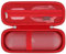 Elonbo Custodia da trasporto per altoparlante Bluetooth wireless Beats Pill, altoparlante portatile, borsa da viaggio Beats Pill altoparlante, tasca in rete adatta al caricabatterie, rosso