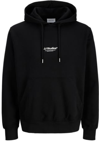 JACK & JONES Male Kapuzenpullover Gedruckt Kapuzenpullover | Bio-Baumwolle | nachhaltige Materialauswahl | Kapuzen-Design für lässigen Look | Pflegeleicht und langlebig | Normal Fit