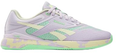 Reebok Women's Nano X5 Trainers, Digital Gleam Green Glow Yellow Haze, 8.5 UK