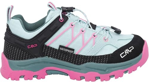 CMP Kinder Rigel Low WP Schuhe, Opale-Bubblegum, 36