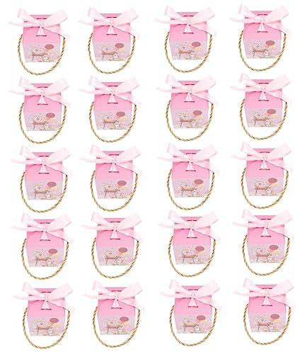 TOVINANNA Geschenkboxen 20 Stück Babyparty-geschenktüten Für Würfel-pralinenschachtel