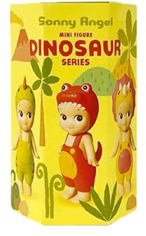DeimosHome Figura Decorativa Tipo Sonny Angel. Adorno Coleccionable Sorpresa para, la habitación, Escritorio. Ideal para Regalar, con Caja sellada y sobre Sellado (Dinosaur)