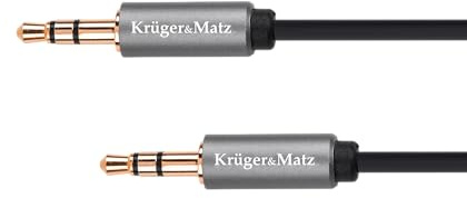 Krüger&Matz Klinkenkabel 3.5 Stereo Stecker - 3.5 Stereo Stecker 180cm Basic KM1227