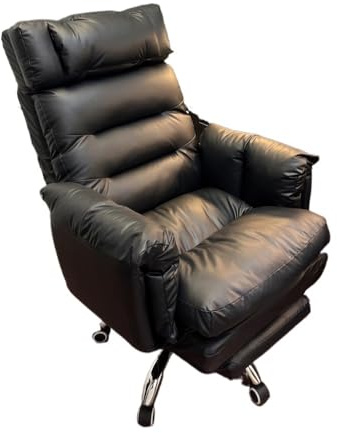 WFchenj222-6 Büro-Chefsessel Luxus-Bürostuhl aus Leder, Verstellbarer Chefsessel for das Home Office, bequemer Computer-Sofastuhl