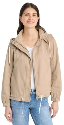Cecil Damen Jacke mit Kapuze und Tunnelzug